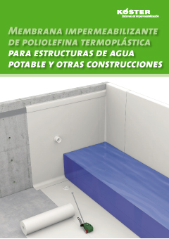 Brochure KOESTER-TPO Aqua membrana para estructuras de agua potable